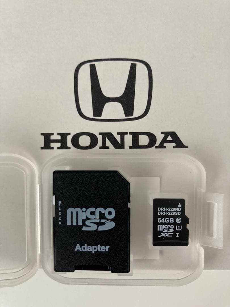 ホンダ純正ドラレコ DRH-229用MicroSDカード64GB 1Day発送 - メルカリ