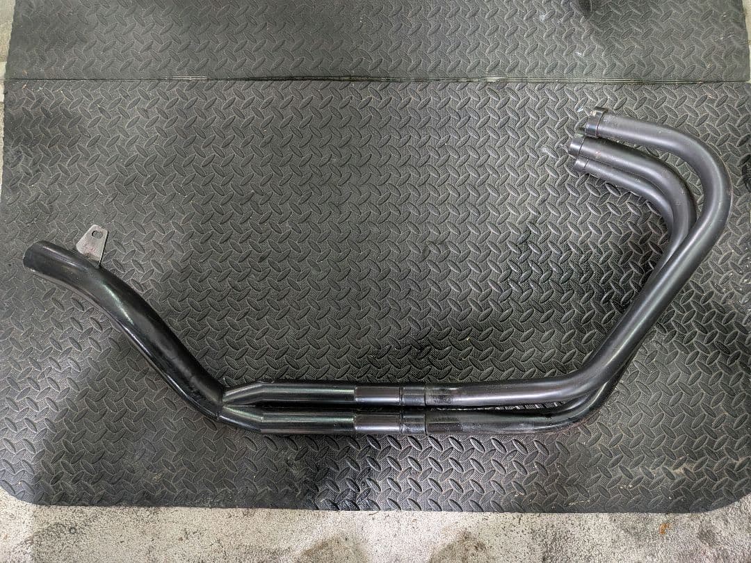 cbx400f cbr400f ワルツ機械　ブラック CBX400F ワルツ機械曲げマフラー ブラック / パステルロード