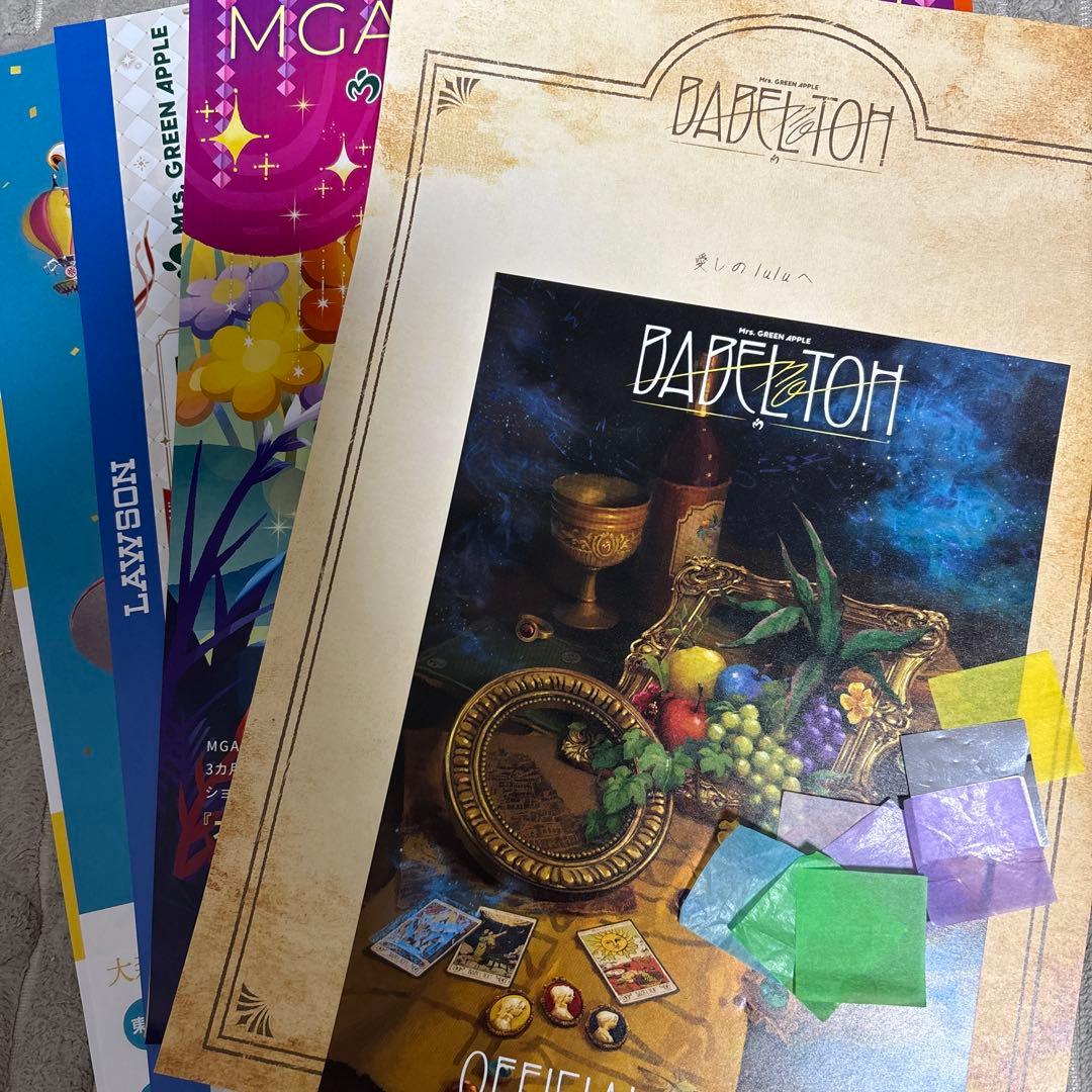 ミセス RingoJamシート 札幌 特典 銀テ バベル RJシート 缶バッジ