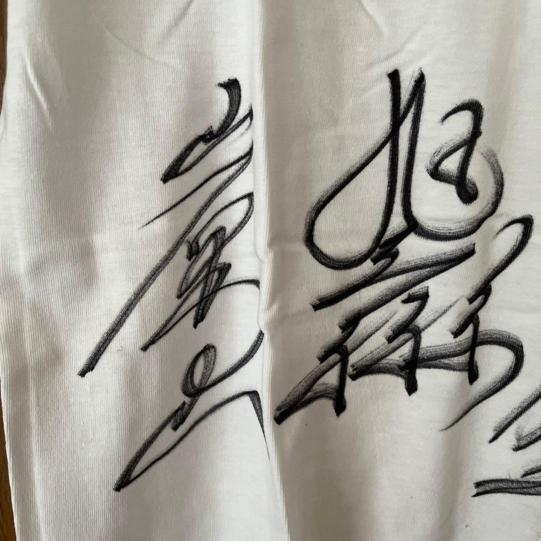 高見盛関 旭天鵬関 他2名の力士 直筆サイン入りTシャツ - メルカリ