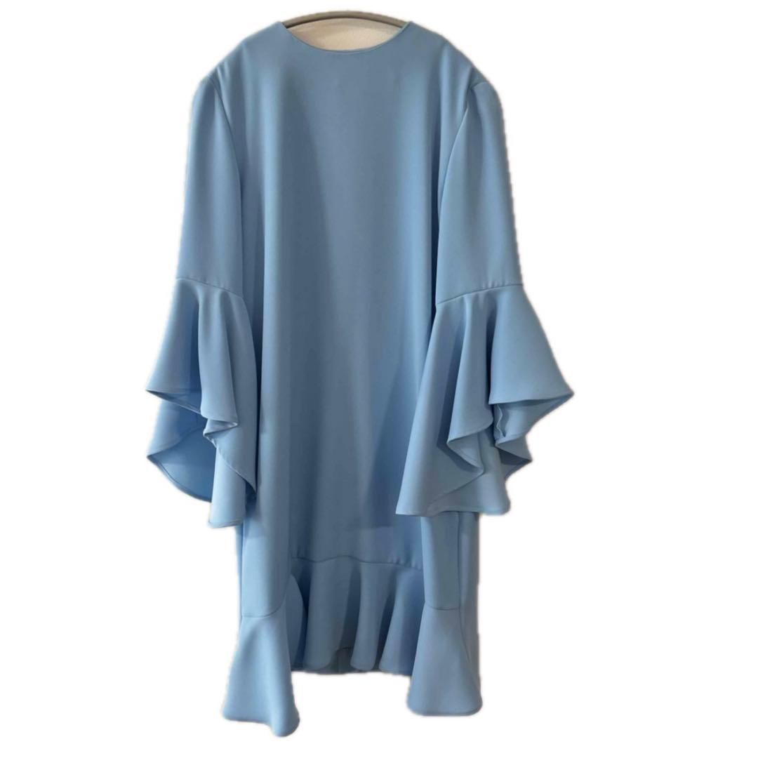 ヨーコチャン YOKO CHAN ワンピース ブルー 36 - メルカリ