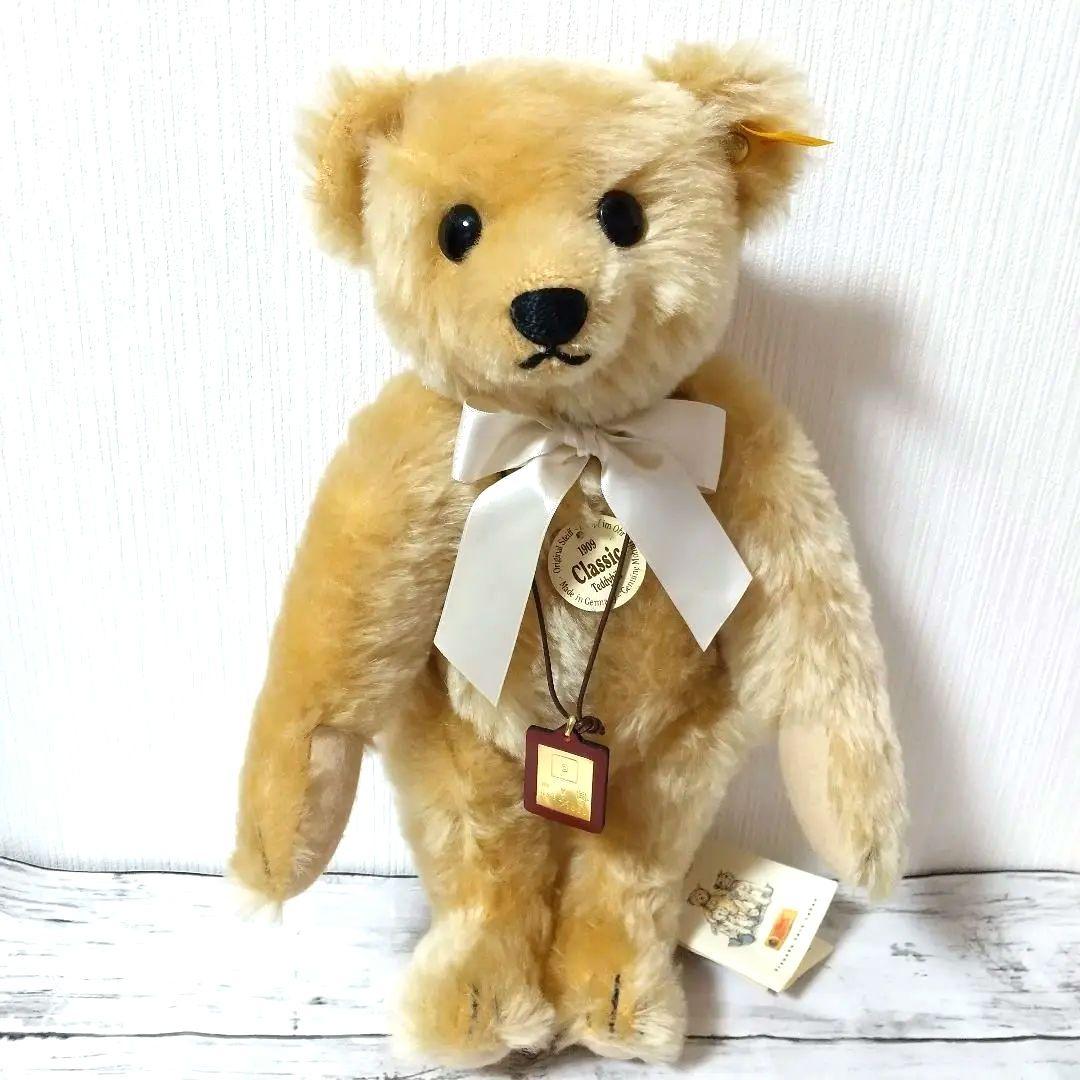 シュタイフ社×カネボウ コラボmyB オリジナルテディベア非売品☆専用木