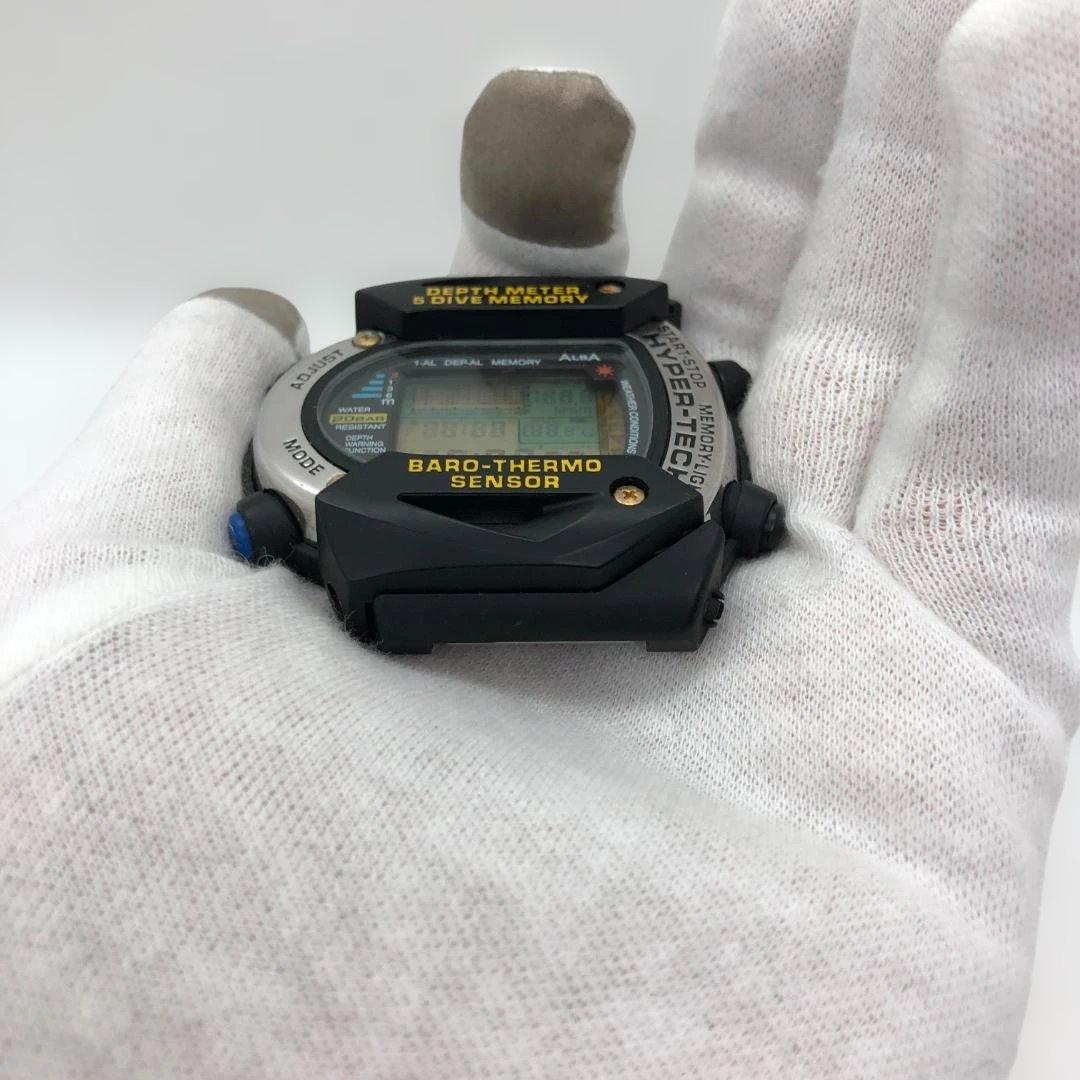 ALBA アルバ ダイバー W760-4A10 ハイパーテック 稼働品 セイコー