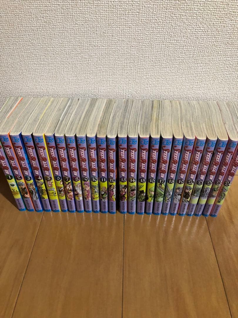 ジョジョ7部24巻全巻セット＋おまけ漫画6冊 ジョジョ7部24巻全巻セット＋おまけ漫画6冊 ジョジョ7部24巻全巻セット