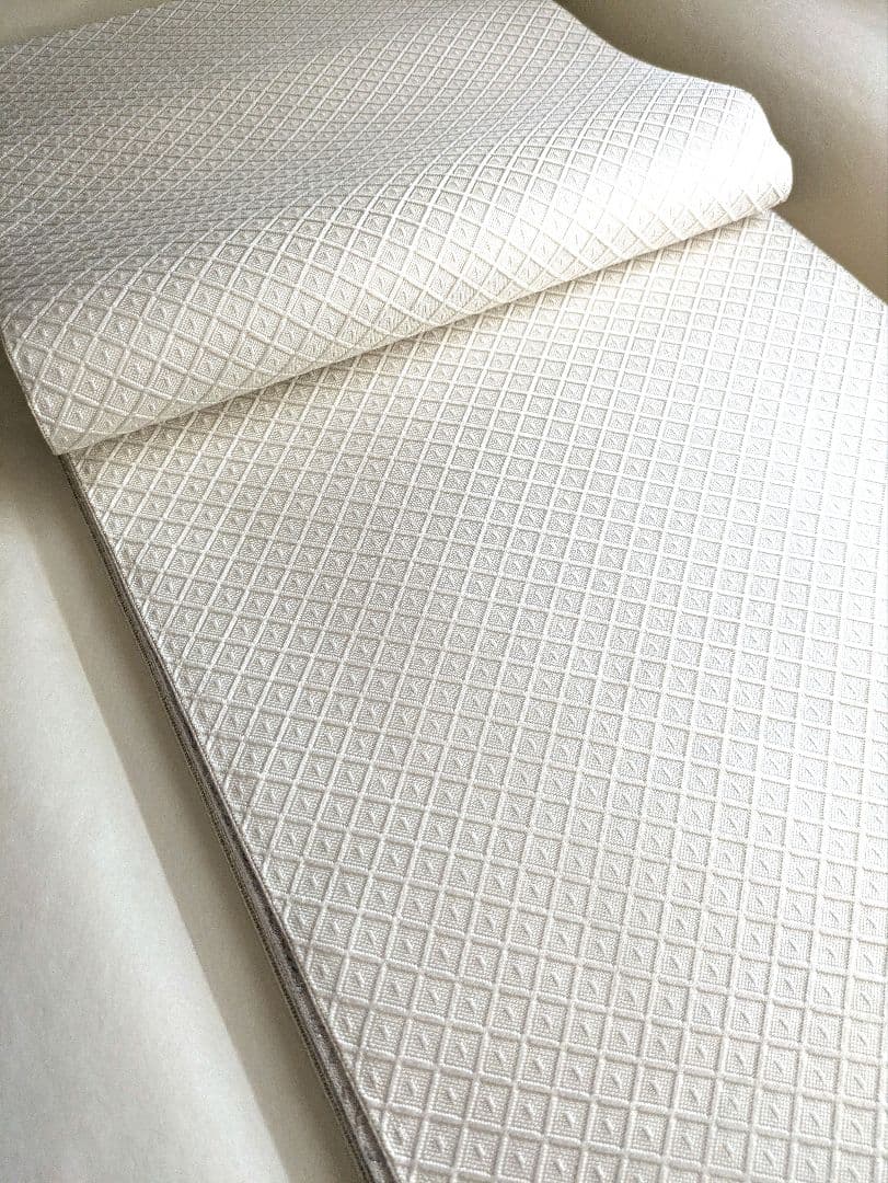 正絹ほていや謹製本場筑前博多織花菱文様高級フォーマル袋帯両面