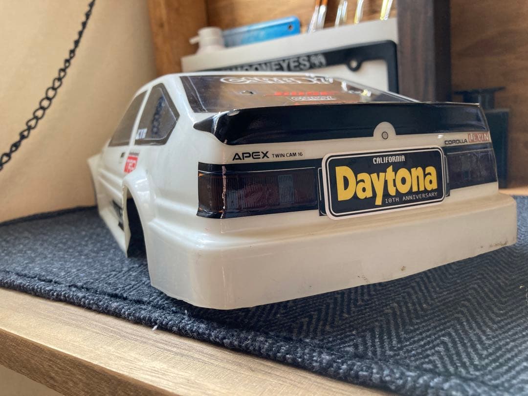 ABC ホビー AE86レビン ラジコン ボディ【使用感あり】 - メルカリ