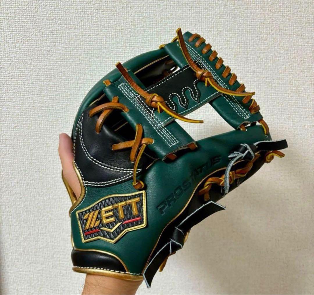 ZETT ゼット 限定軟式用 PROSTATUS プロステイタス 今宮モデル ゼット（ZETT） プロステイタス PROSTATUS 軟式用グラブ 内野手用