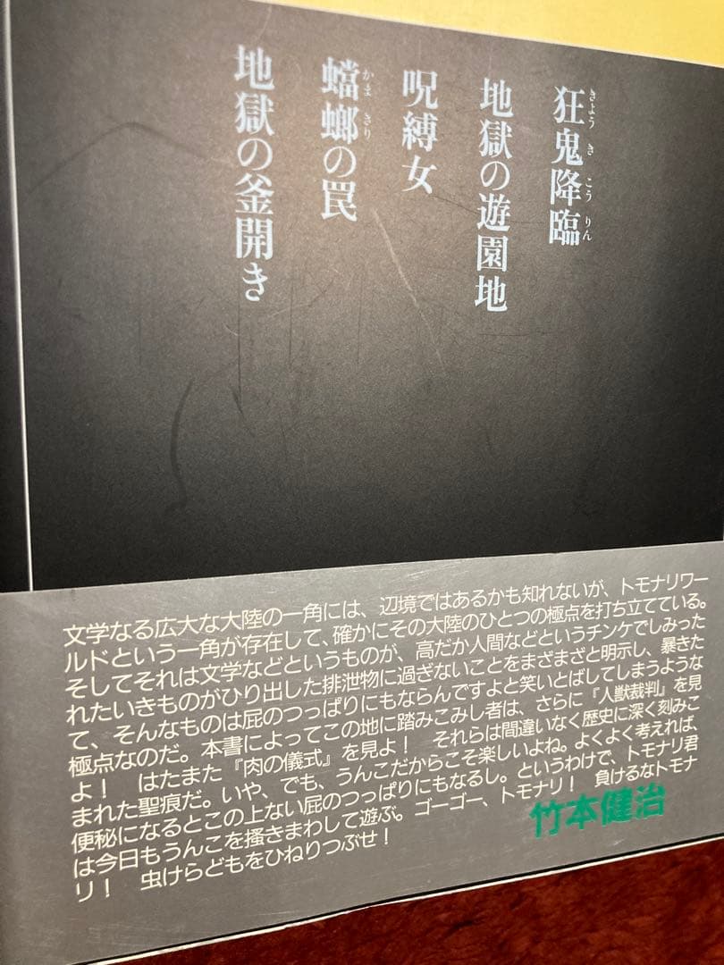 狂鬼降臨 友成純一著 文学