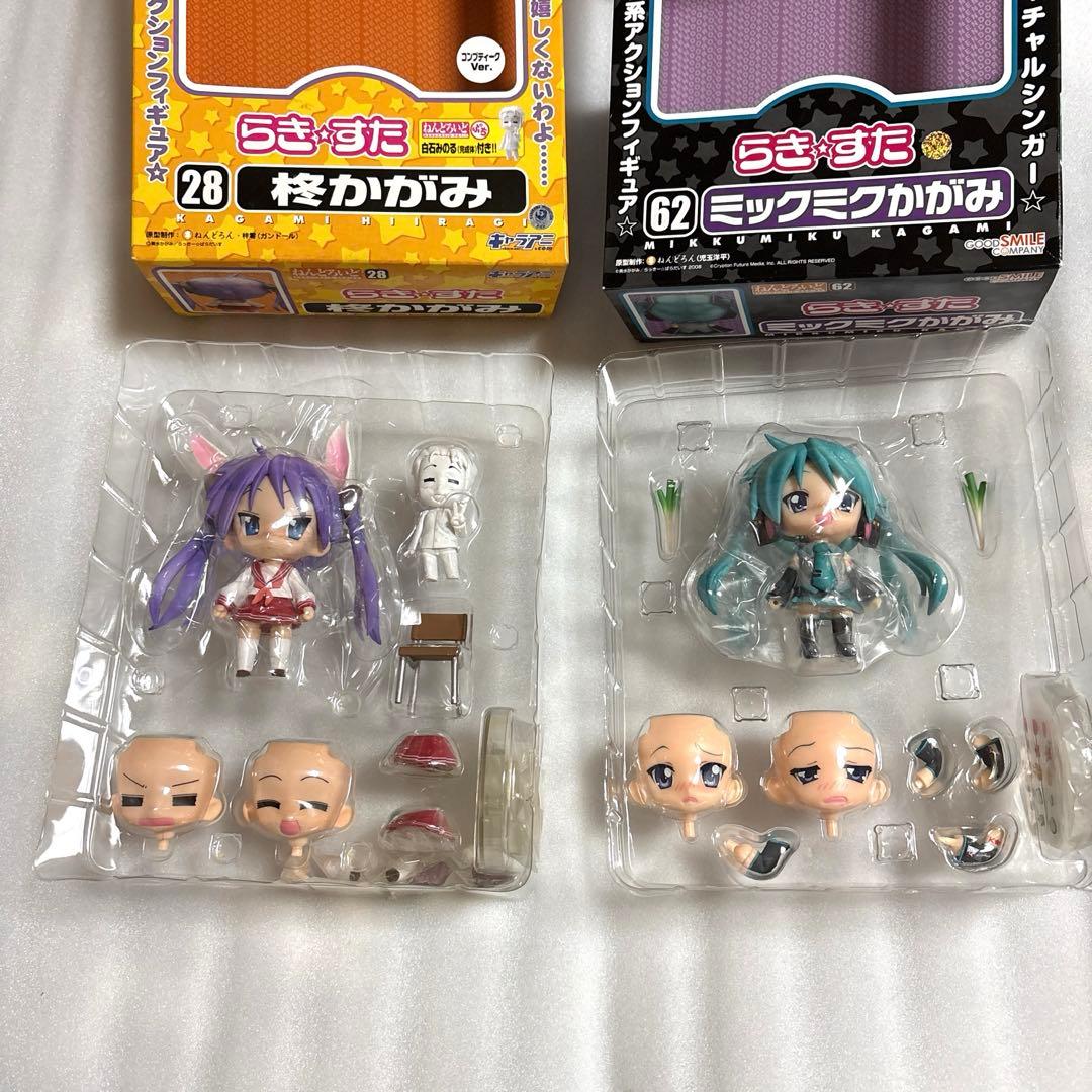 ねんどろいど らき☆すた 泉こなた 柊かがみ 柊つかさ 高良みゆき