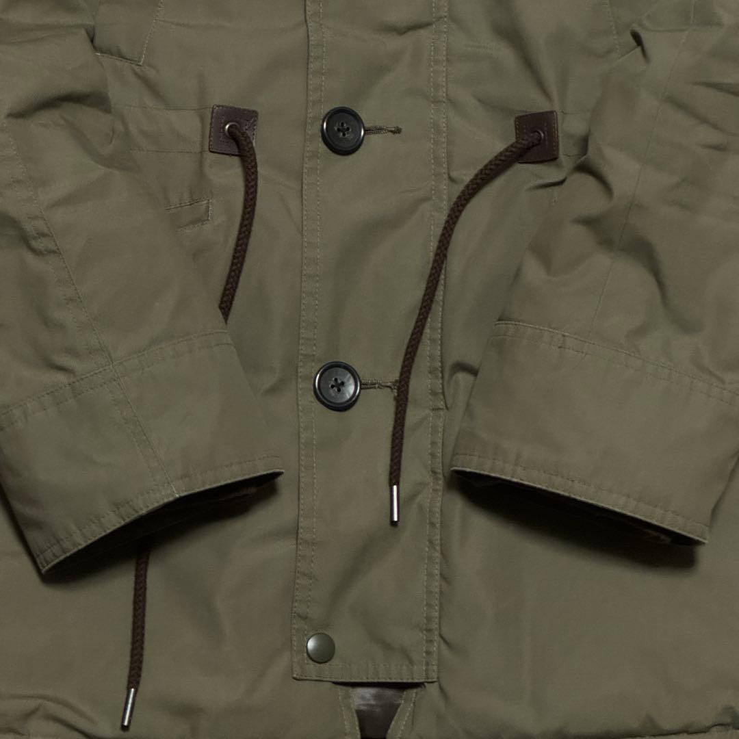 西川×nano・universe 西川ダウンナイロンN-3B カーキグリーン M - メルカリ