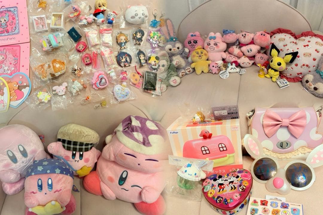 【今月末削除します】ぬいぐるみ　マスコット　ガチャガチャ　まとめ 楽天市場】消しかす ぬいぐるみ 全5種セット Qualia ガチャポン