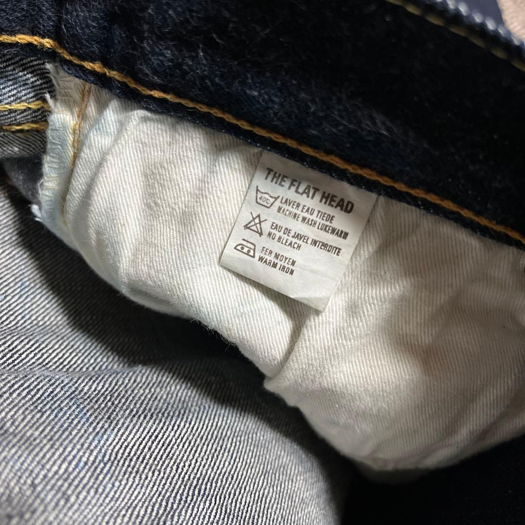 THE FLAT HEAD フラットヘッド F350 W32L36 デニム - メルカリ