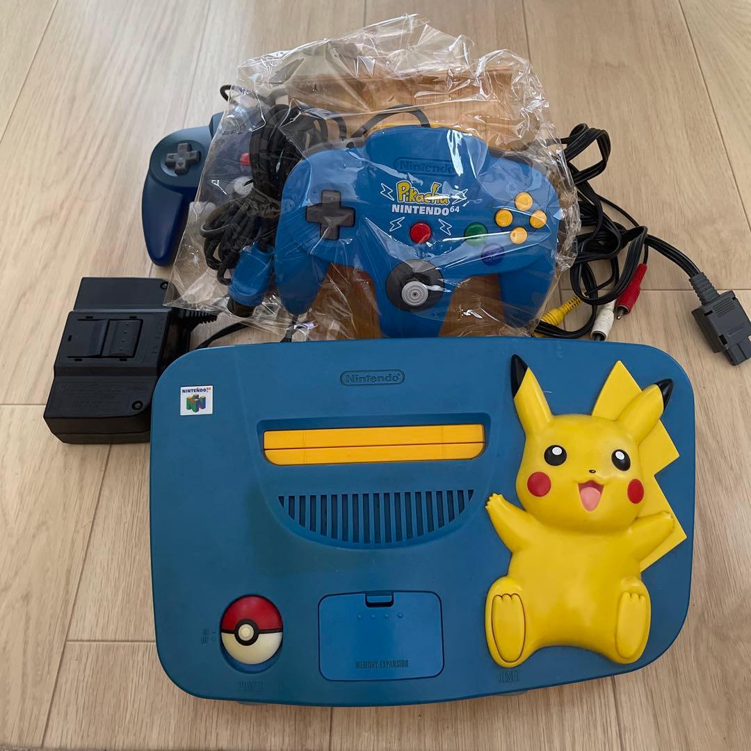 ニンテンドー64 ピカチュウ N64](本体)ピカチュウ NINTENDO64(ニンテンドウ64/ニンテンドー64