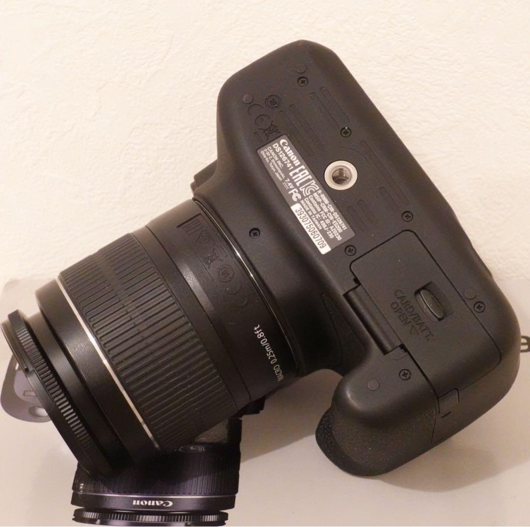 数回使用Canon EOS 2000D Kiss X90 18-55mm II - メルカリ
