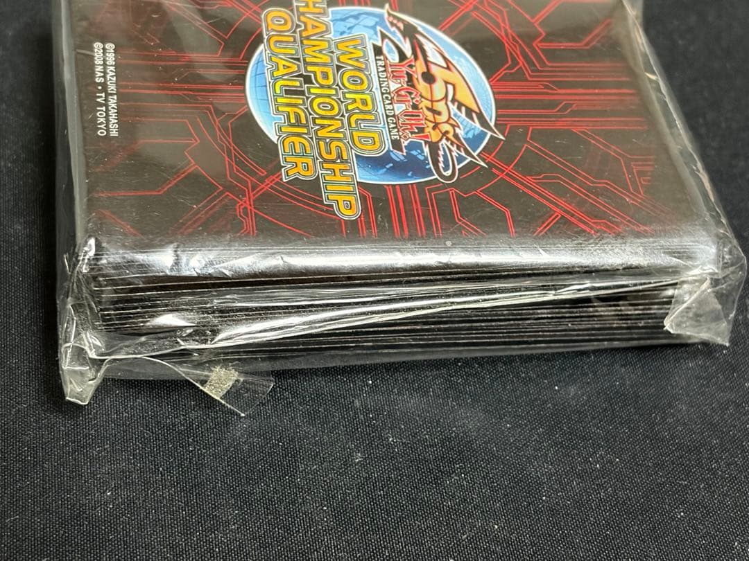 遊戯王 公式 WCQ2011 赤 スリーブ 80枚 未開封 - メルカリ