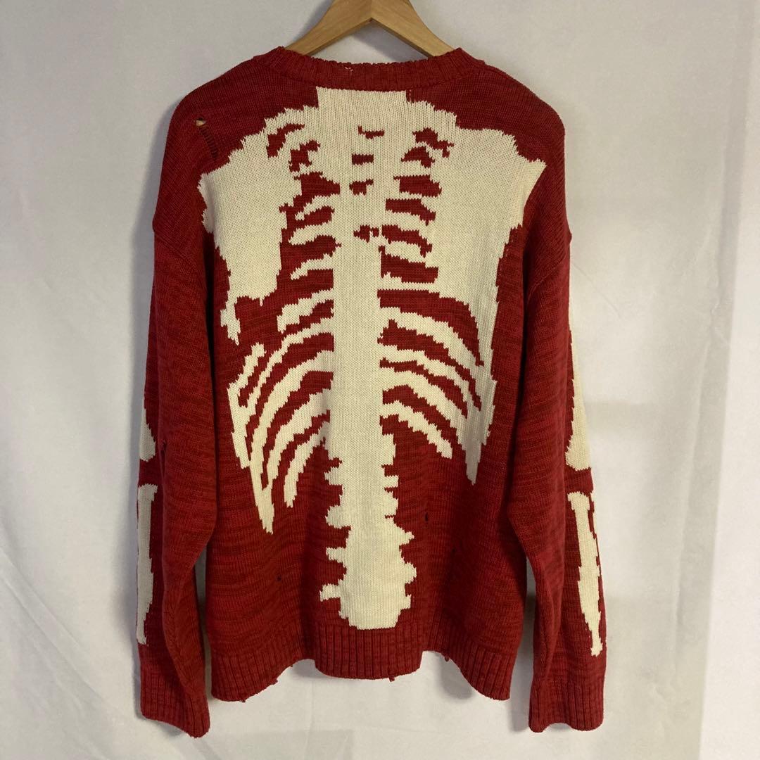 トップス kapital bone damage knit 3 Digital Bone Damage Knit – YZ