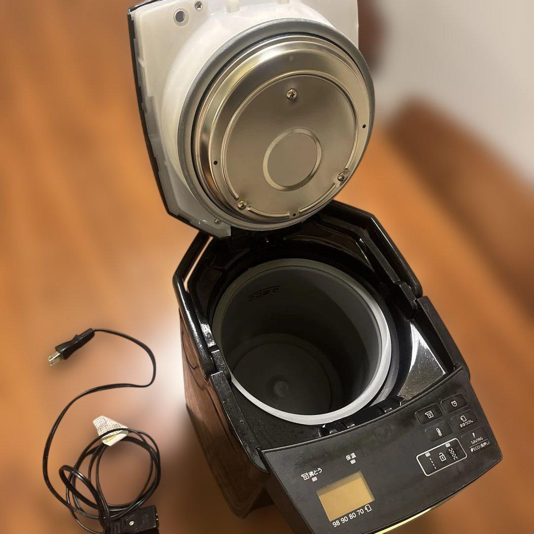 タイガー魔法瓶 電気ポット ブラック 2.2L PIM-G300K とく子さん