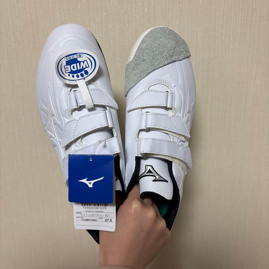 くま.com専用Mizuno 野球 スパイクシューズ 27.5cm ホワイト