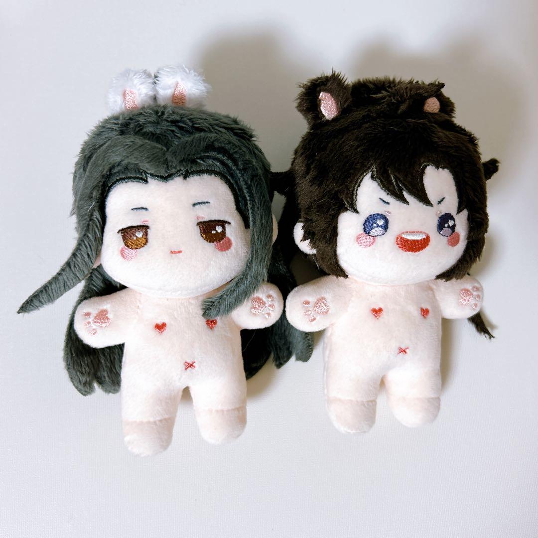 魔道祖師　kazeぬい 10cm Amazon.co.jp: 魔道祖師 kaze 10cm ぬいぐるみセット 骨なし 初回版 髪