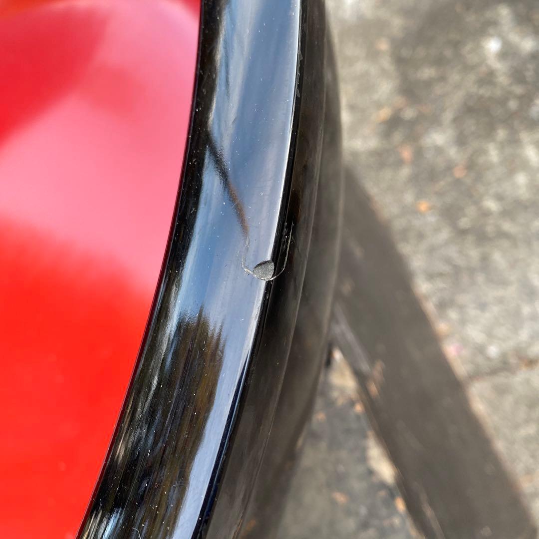 【BO51226】こね鉢　朱塗り　特大60.5cm 7.5kg 樹脂