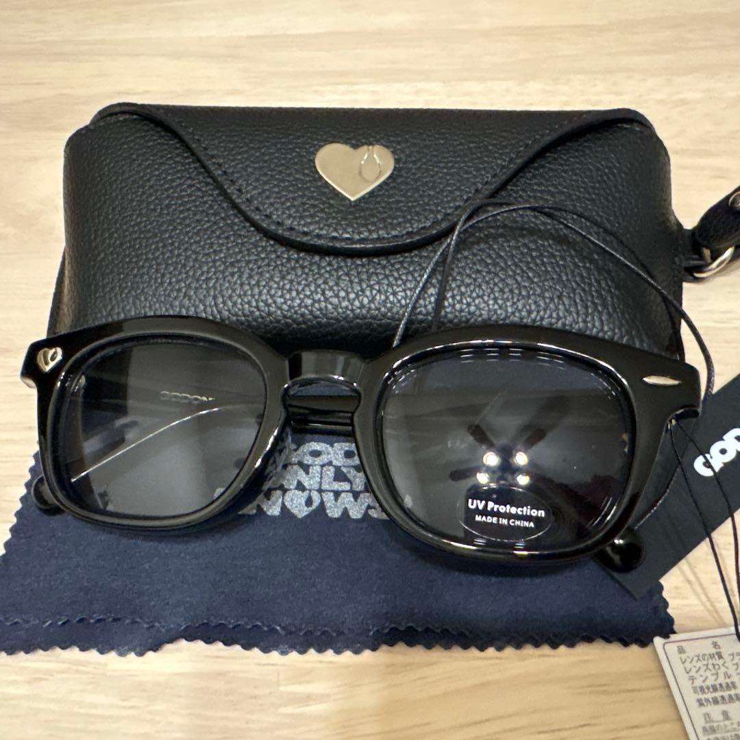 レア☆godonlyknows☆ハートロゴサングラス☆黒☆岩田剛典☆GOK☆