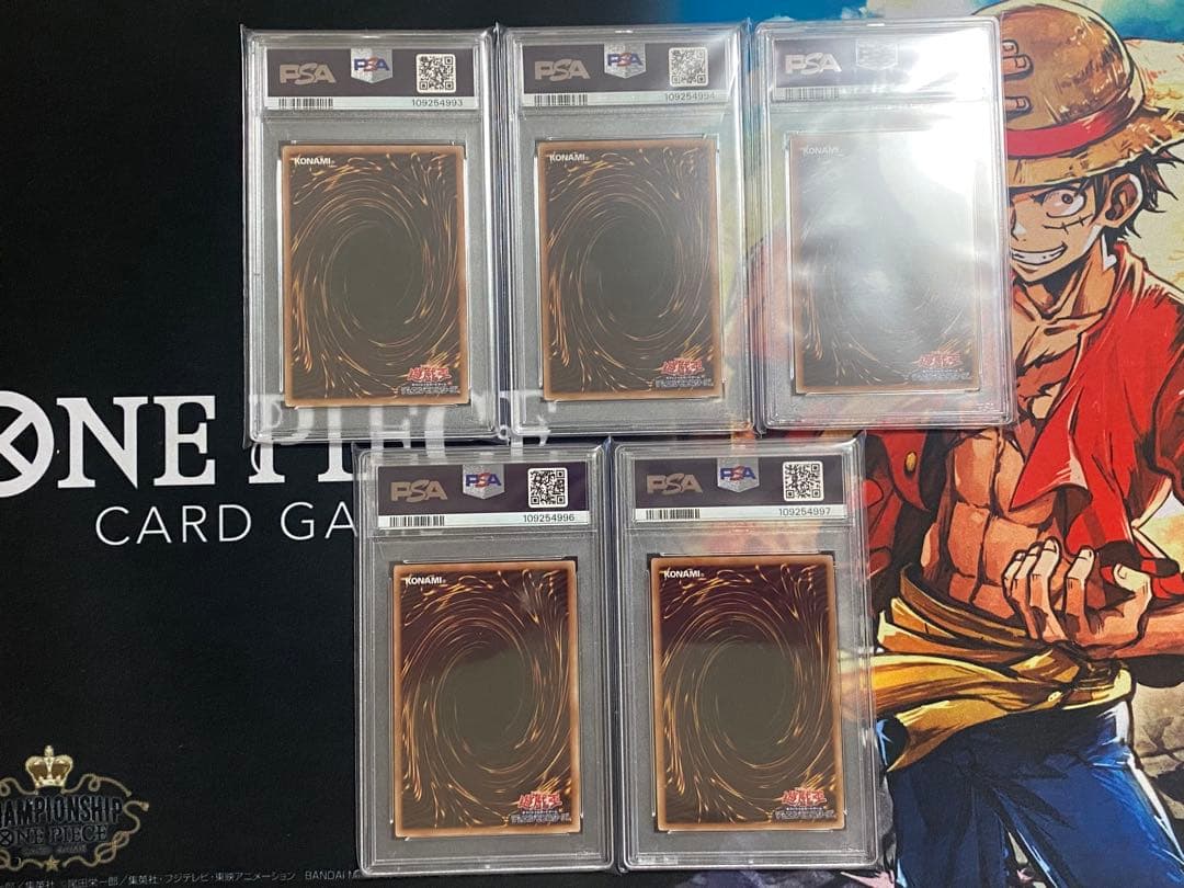 PSA10連番】遊戯王カード カオスソルジャー開闢の 使者 25th 5枚