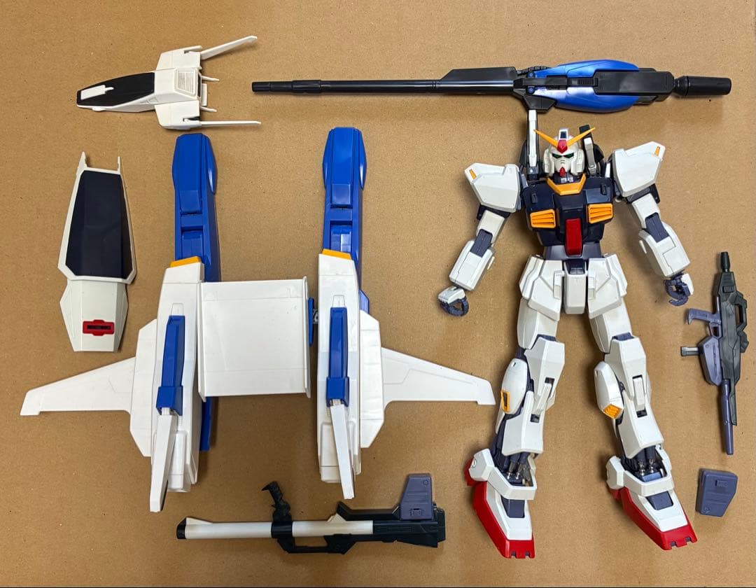 FXA-05D+RX-178 スーパーガンダム MG ガンプラ - メルカリ