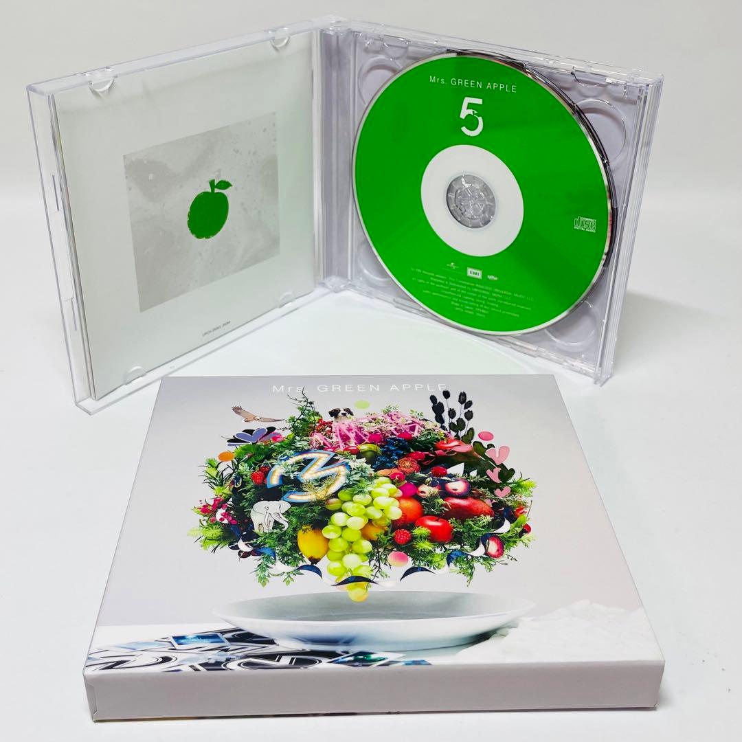 Mrs.GREEN APPLE 5(初回限定盤)(DVD付) - メルカリ