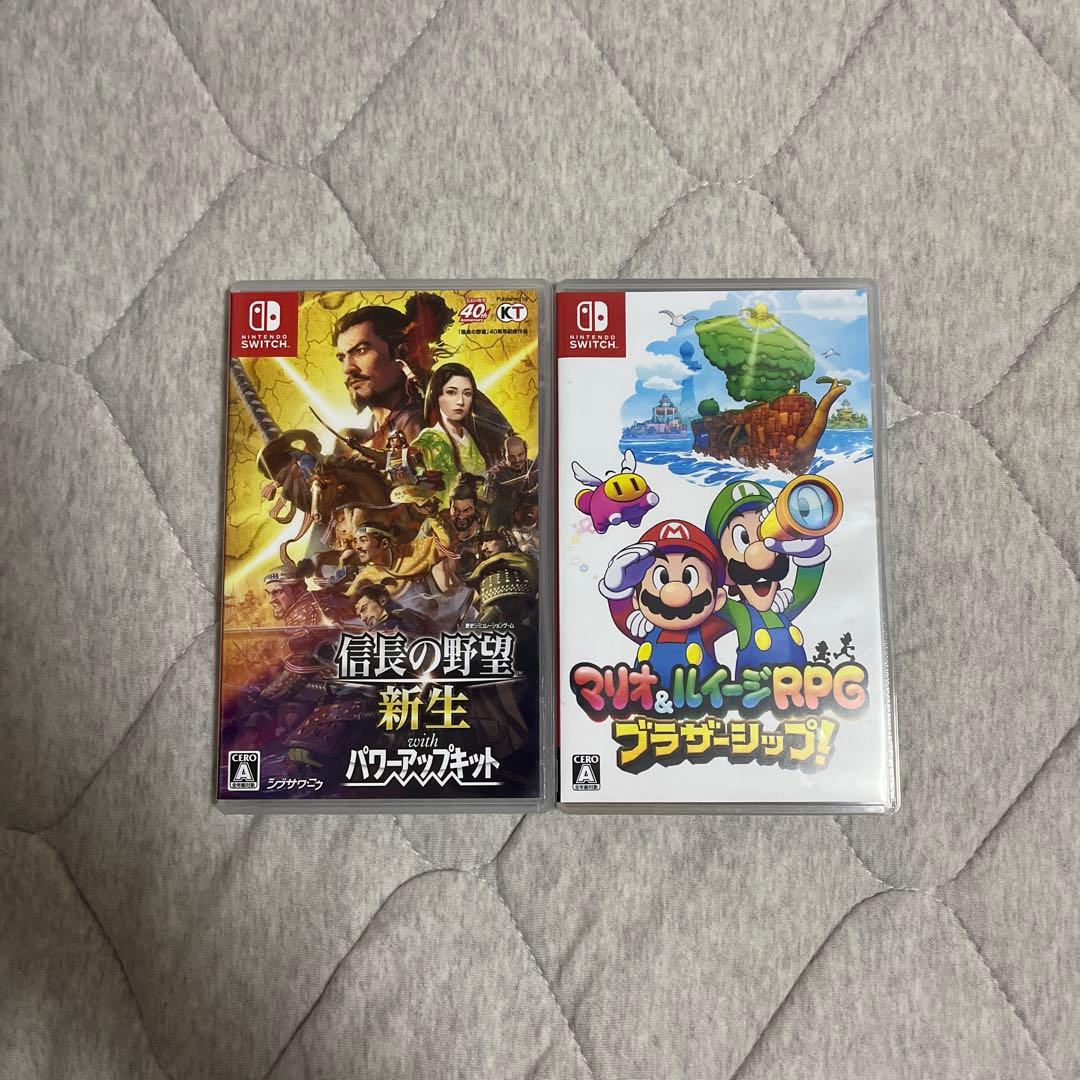 信長の野望 新生 & マリオ＆ルイージ RPG デンキチWeb / 任天堂 Nintendo Nintendo Switchソフト マリオ