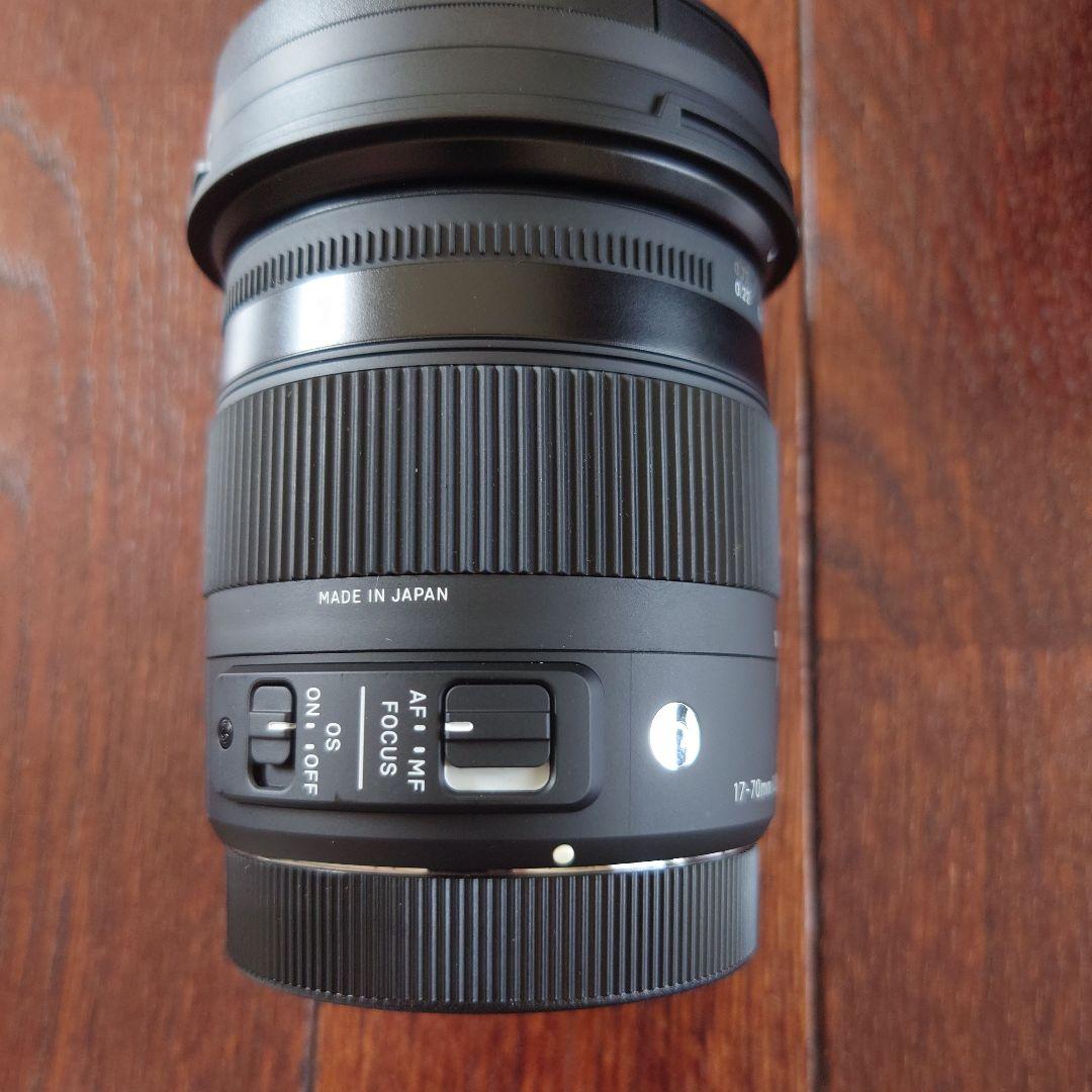 シグマ 17-70mm F2.8-4 DC MACRO OS HSM 他セット