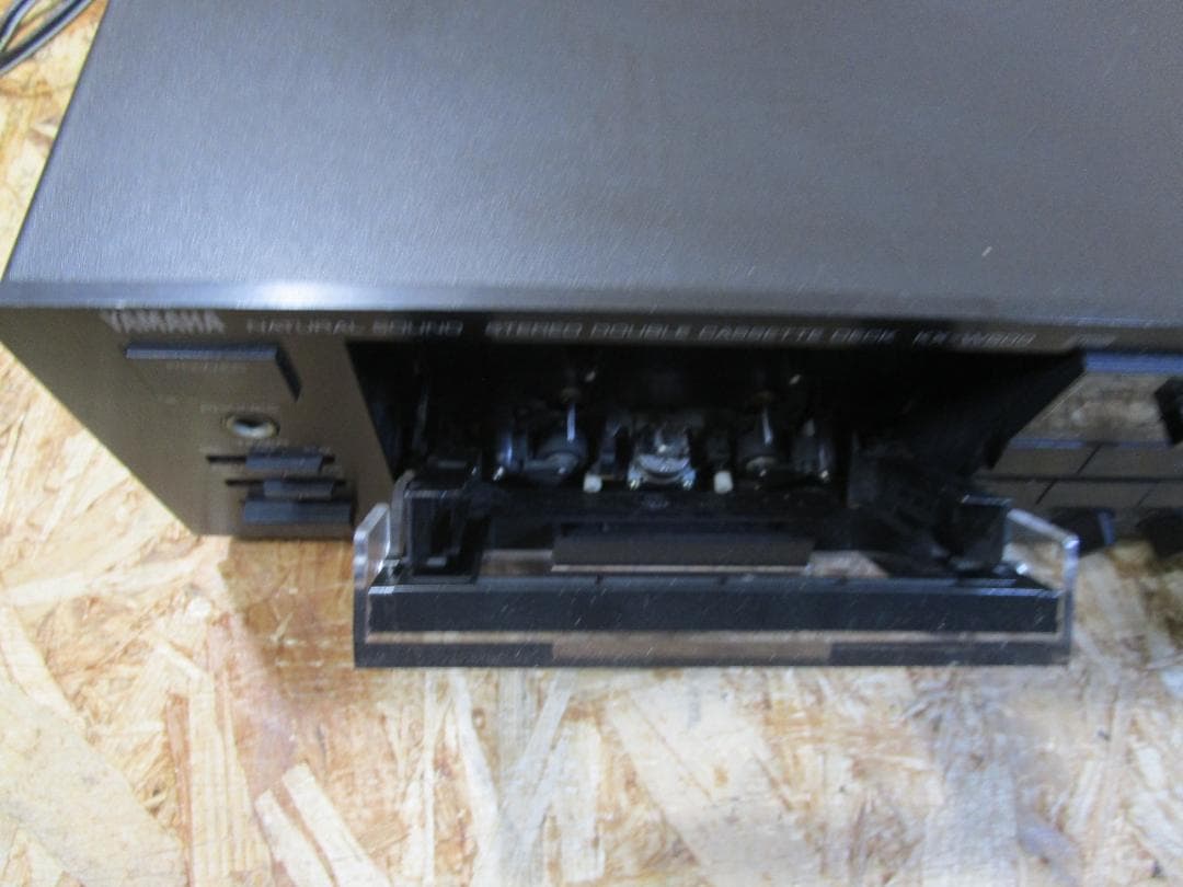 希少・動作品）ヤマハカセットデッキKX-W500 ダブルリバースカセット