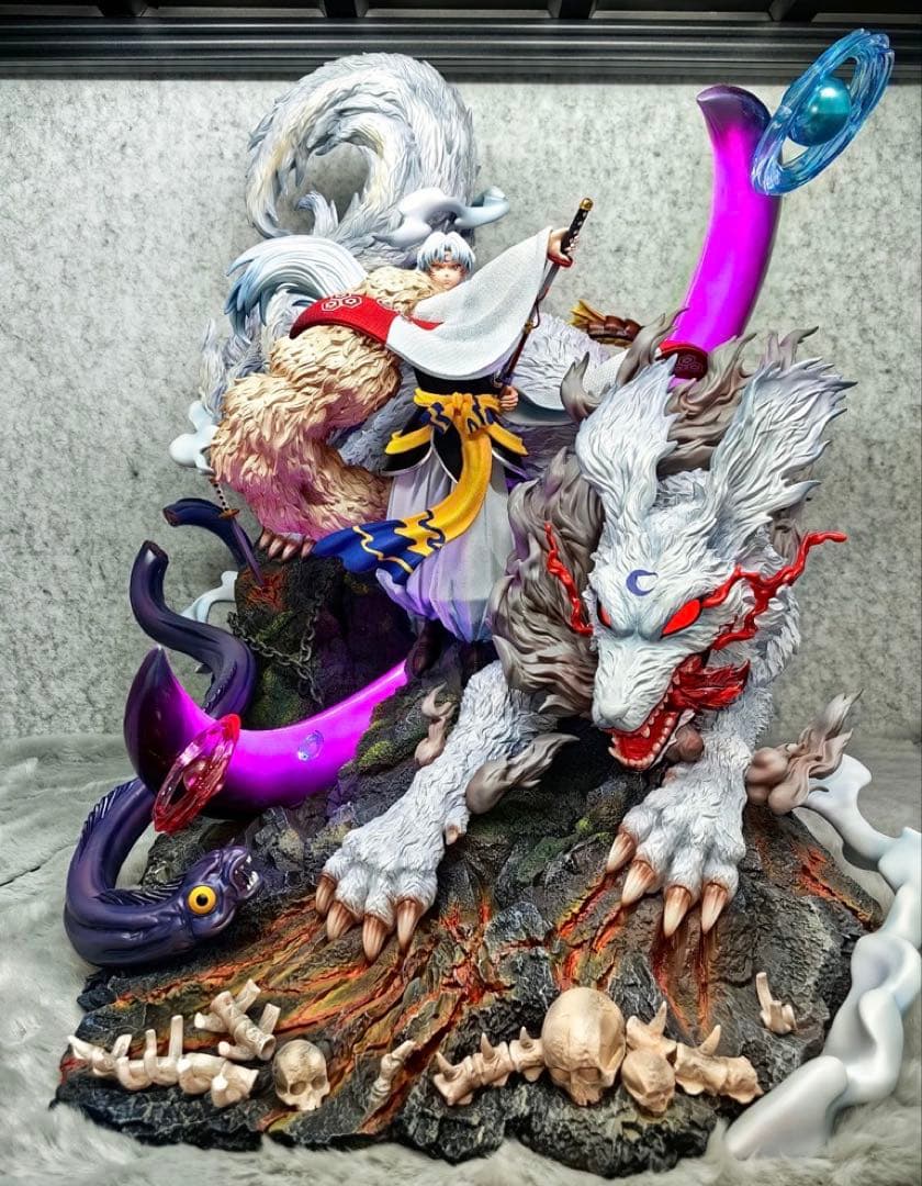 犬夜叉 殺生丸 ガレージキット ガレキ スタチュー⑤ 犬夜叉 殺生丸 1/6 ガレージキット ガレキ スタチュー XG② - メルカリ