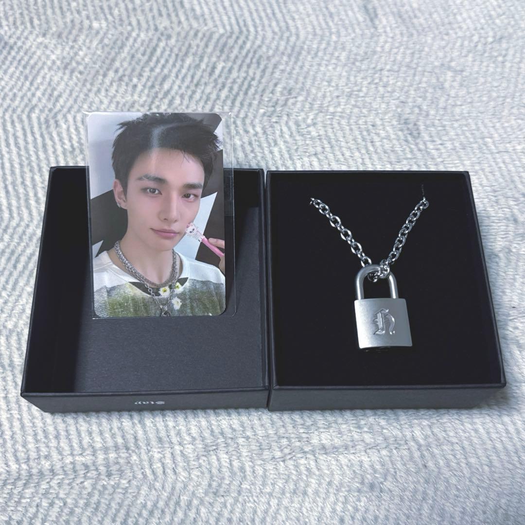 stray kids スキズ ヒョンジン メンプロ ネックレス 南京錠 stray kids スキズ ヒョンジン メンプロ ネックレス 南京錠 - メルカリ