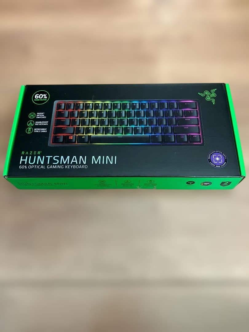 新品未開封 Razer Huntsman Mini クリッキー 英語配列 Amazon.co.jp: Razer Huntsman Mini 小型 ゲーミングキーボード