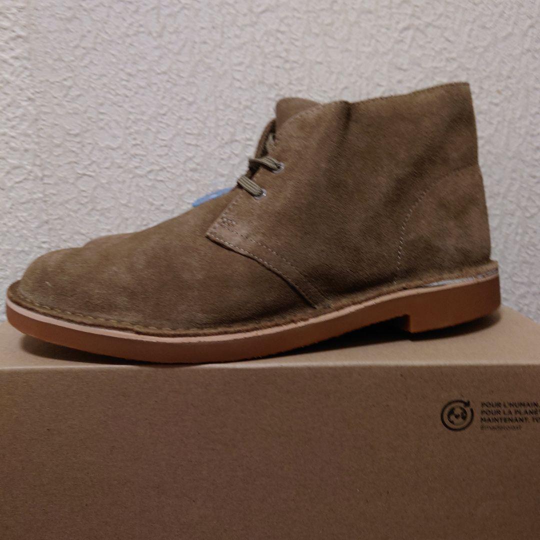 クラークス　スエード チャッカブーツ　ブッシェイカー３　27.5cm