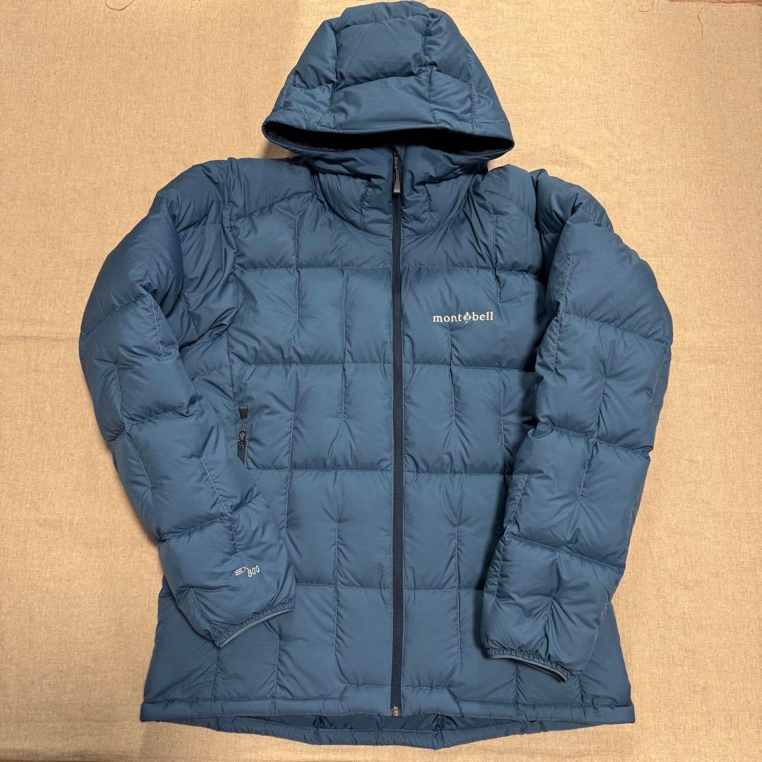 mont-bell モンベル ネージュダウン パーカ Men's ブルー M - メルカリ