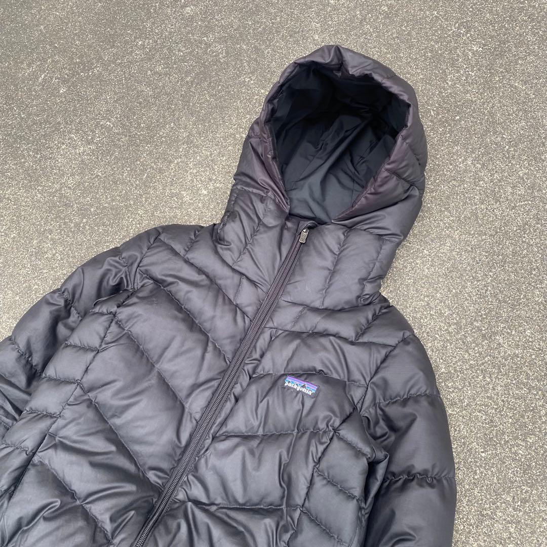 Patagonia 短丈 ダウンジャケット y2k テック系 11年製 人気 黒 - メルカリ