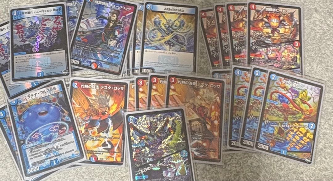 ポ*ロ様 赤青マジック デッキ カラクリバーシ - メルカリ