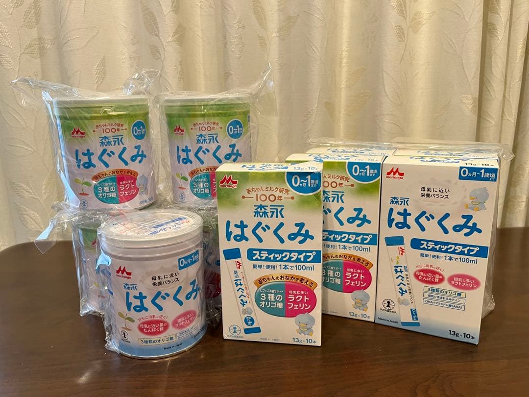 森永 はぐくみ 300g缶6個＋スティックタイプ5個 森永 はぐくみ 小缶 ( 300g )/ 粉ミルク ) : 爽快ドラッグ - 通販
