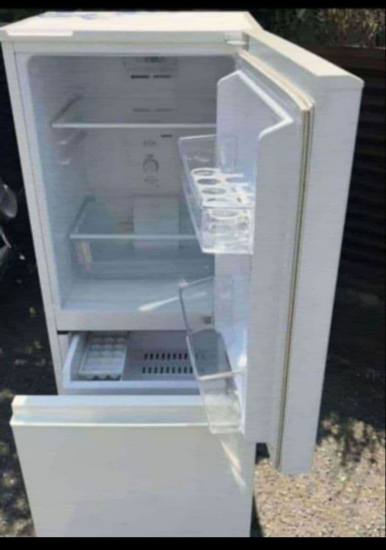 アクア冷凍冷蔵庫 126L 低温フリーケースLED照明 自動霜取り機能付19年