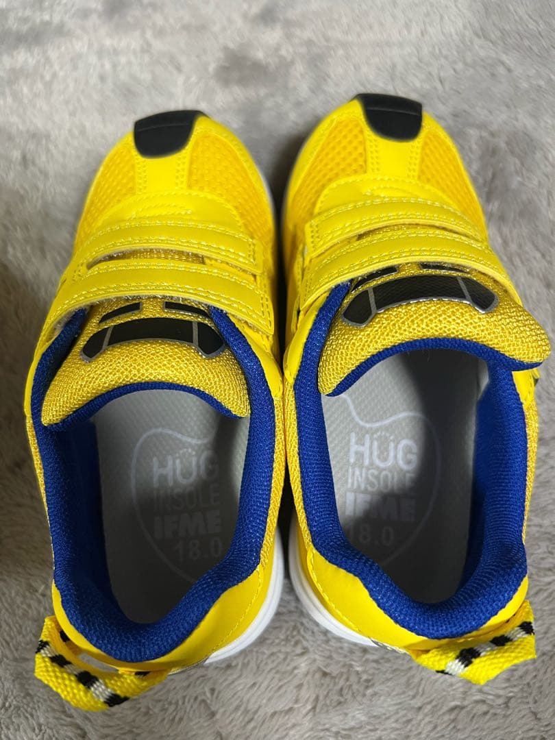 IFME Dr.イエロー　コマチ18.5cm 18.0cm シューズ スニーカー