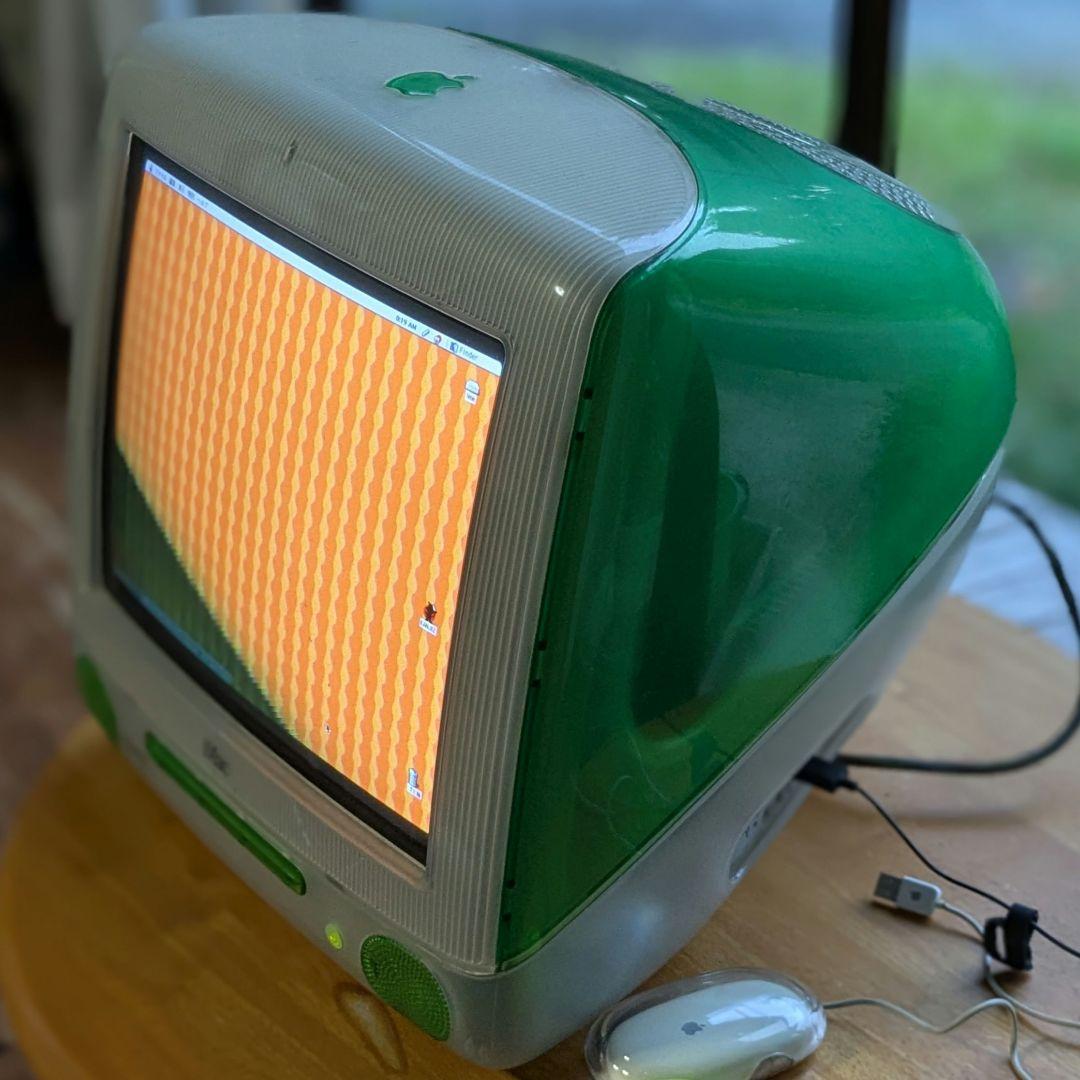 iMac G3 ライムグリーン キーボードセット - メルカリ