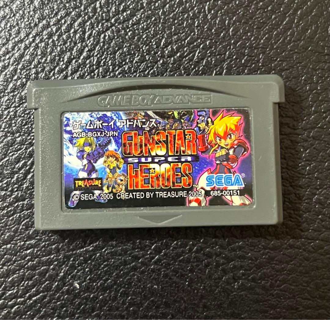 希少　ガンスタースーパーヒーローズ ゲームボーイアドバンス Amazon | ガンスタースーパーヒーローズ | ゲームソフト