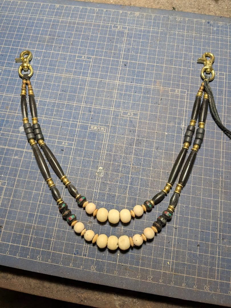 滝上真吾　ウォレットロープ　ハンドメイド