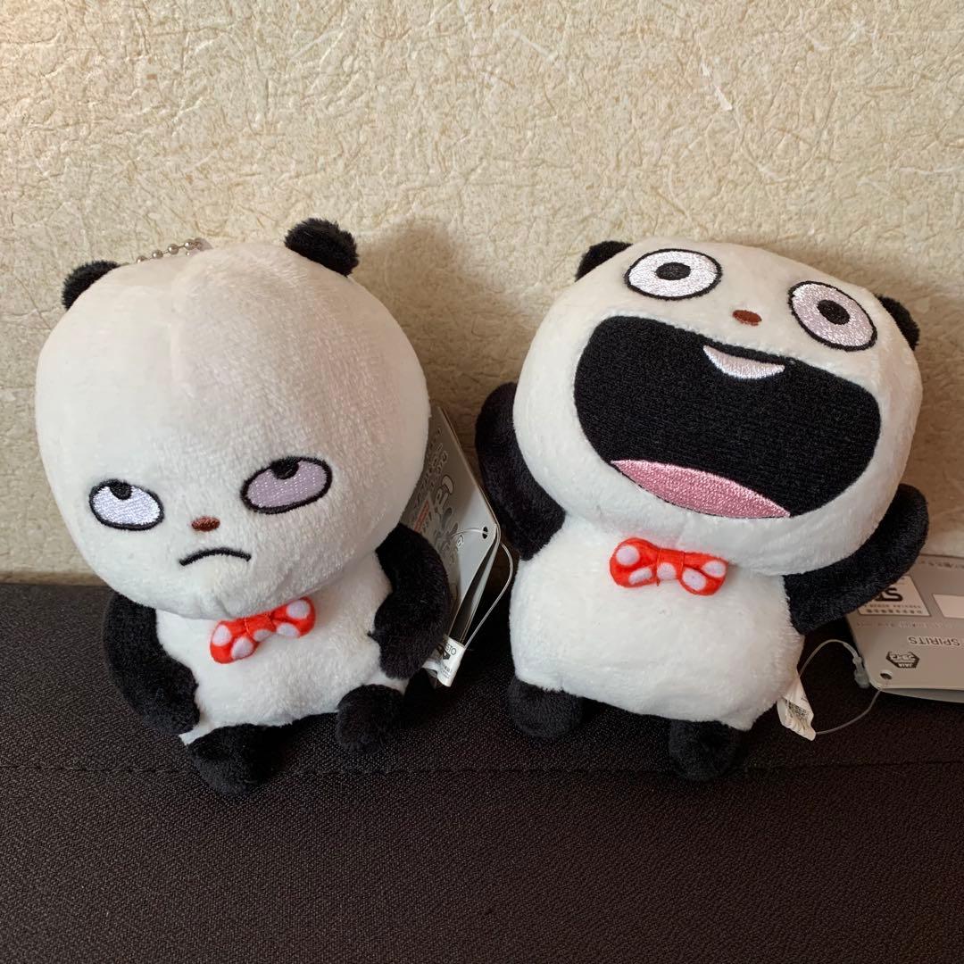 ‼️レア‼️タグ付き‼️ にしむらゆうじ カバンに付けられるぬいぐるみ ごきげんぱんだ 🎁カバンに付けられるぬいぐるみ～いろんなごきげんぱんだ～ ⏰4/21(木