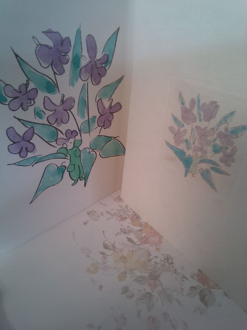 小さなアルバム 谷間の博物誌　横田稔　草原社　1985年　　　#142