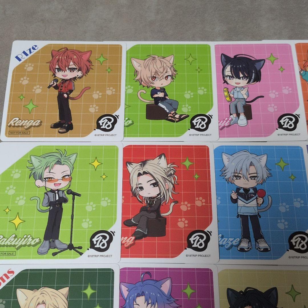 非売品 18TRIP エイトリ カラオケまねきねこ コースター コンプリート