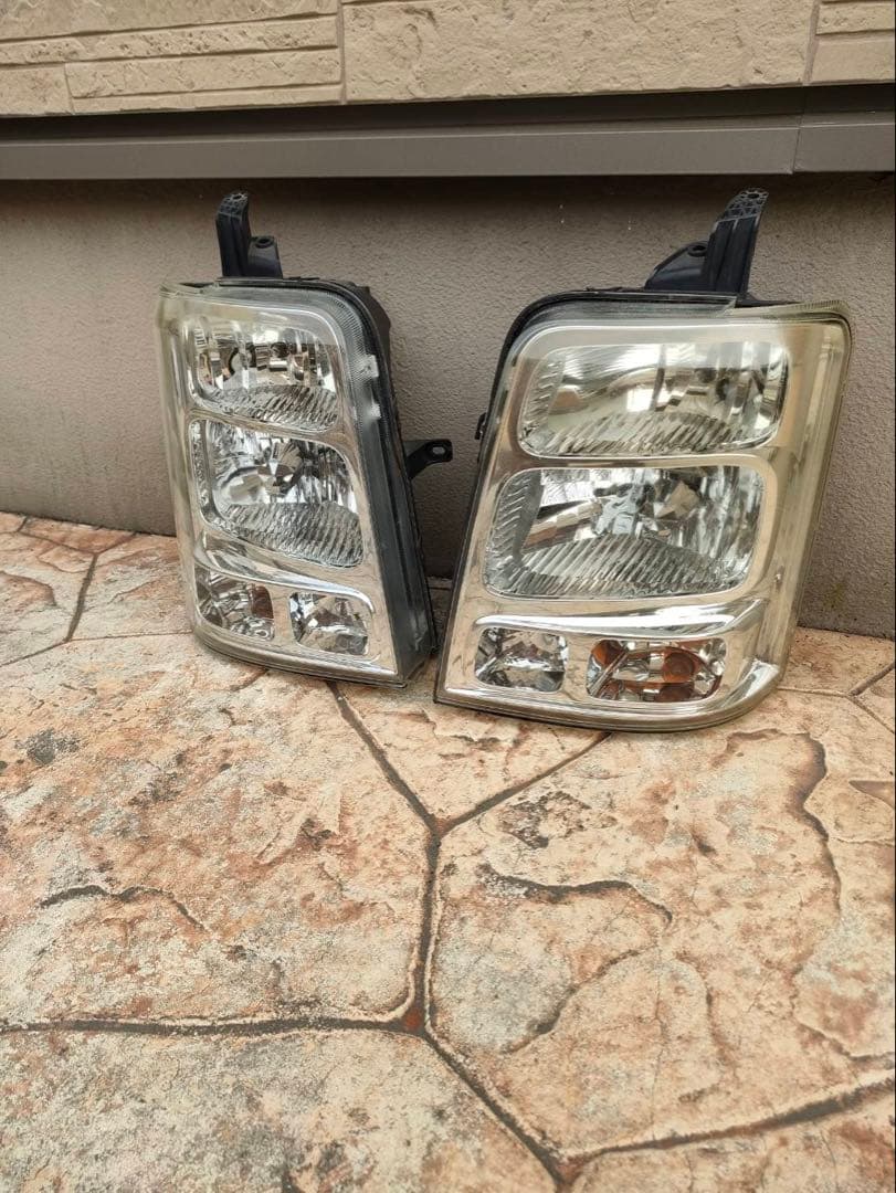 エブリィワゴンDA64wHIDヘッドライトユニット左右セット 流星バージョン］DA64 エブリイ ワゴン/バンヘッドライトユニット