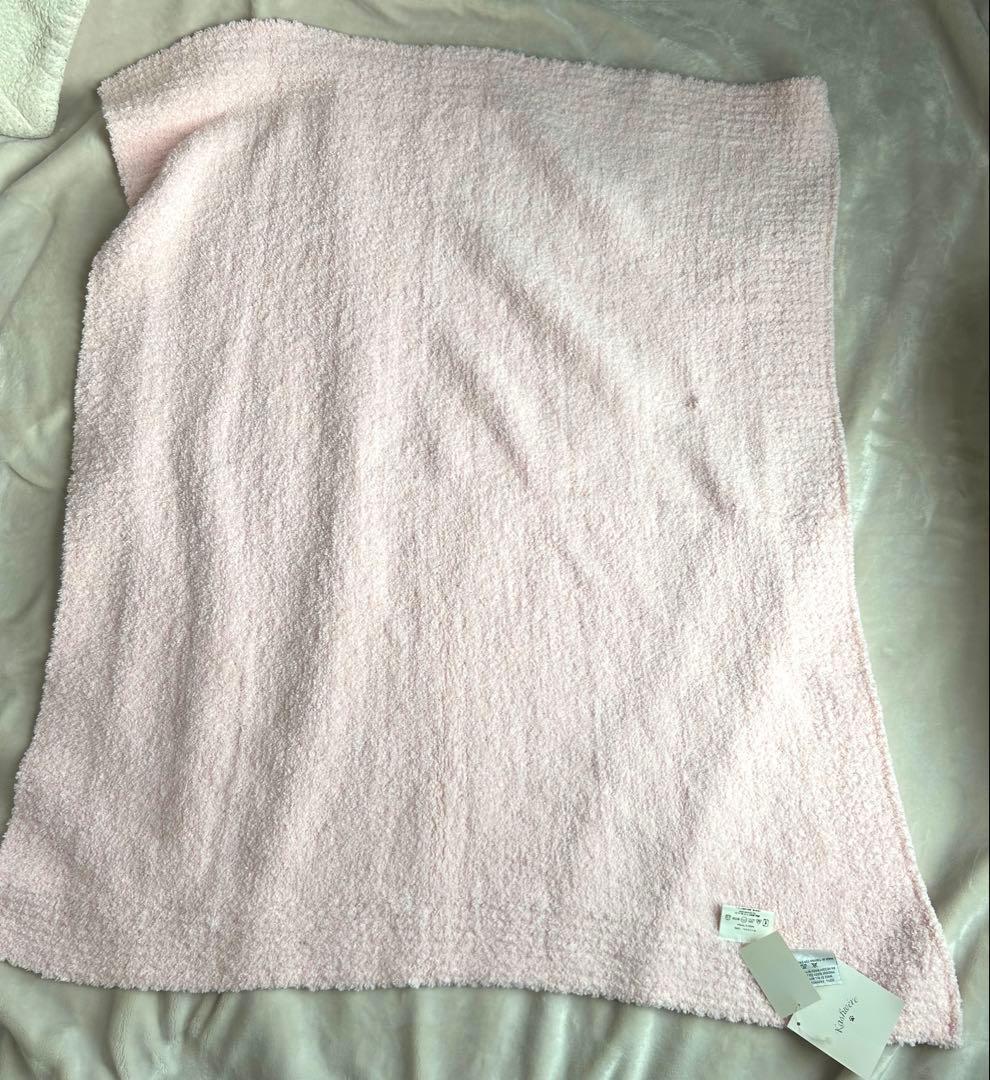 《未使用》カシウェア ハーフブランケット ピンク　kashwere