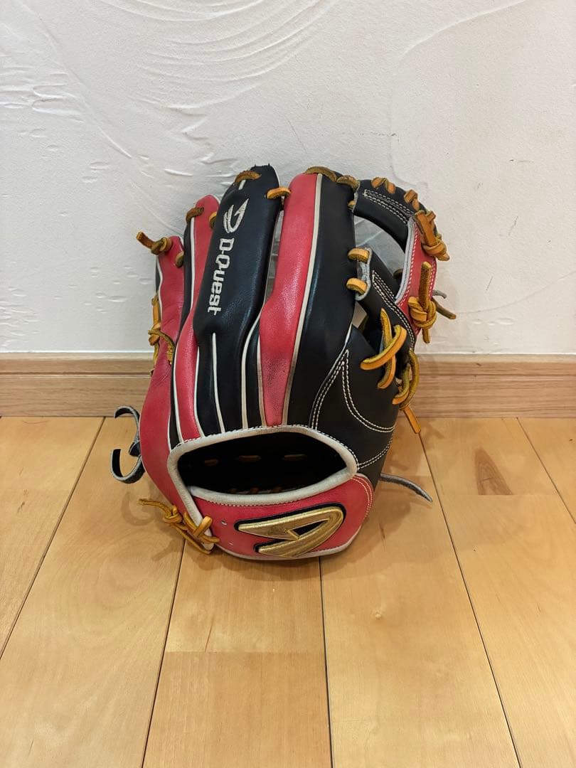 ディークエスト　D-Quest　オーダーモデル　軟式内野手用　迷彩カラー　日本製 当店限定モデル】 ディークエスト D-Quest オリジナルオーダーモデル